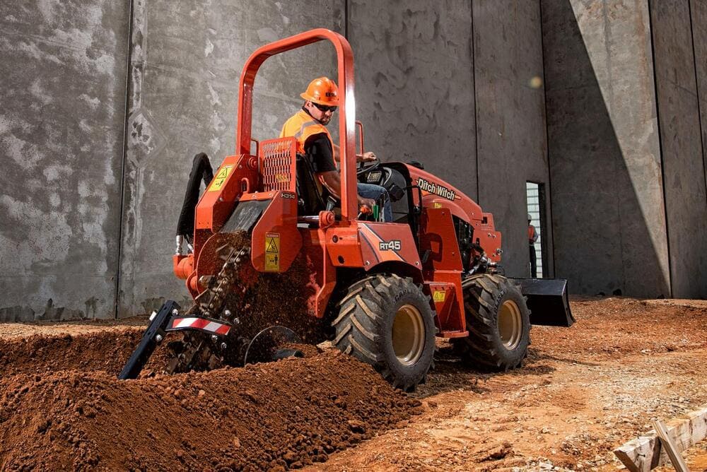 Ditch Witch Trencher Rental